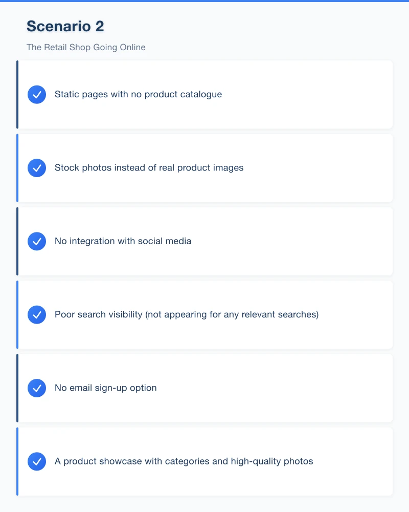 Scenario 3: The Professional Services Firm Infographic
