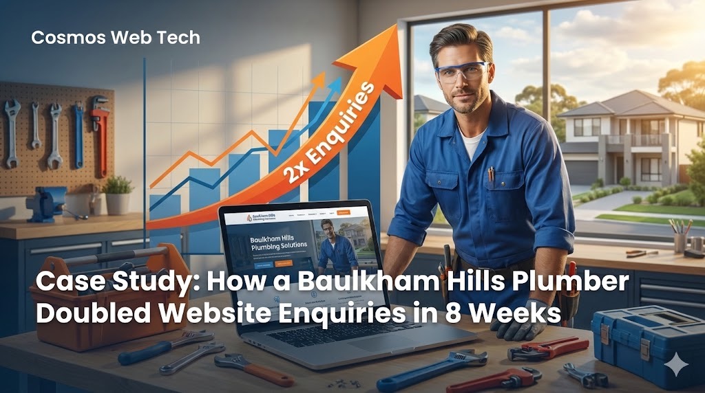 Case Study: How a Baulkham Hills Plumber Doubled Website Enquiries in 8 Weeks with Smart SEO