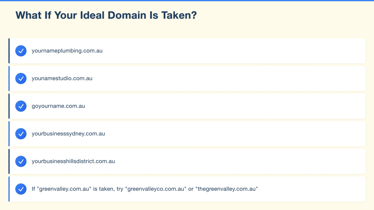 Tips for Choosing a Great Domain Name Infographic
