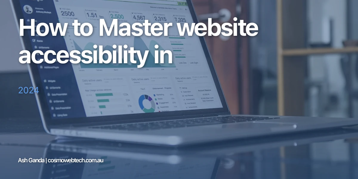 How to Master website accessibility in 2024
