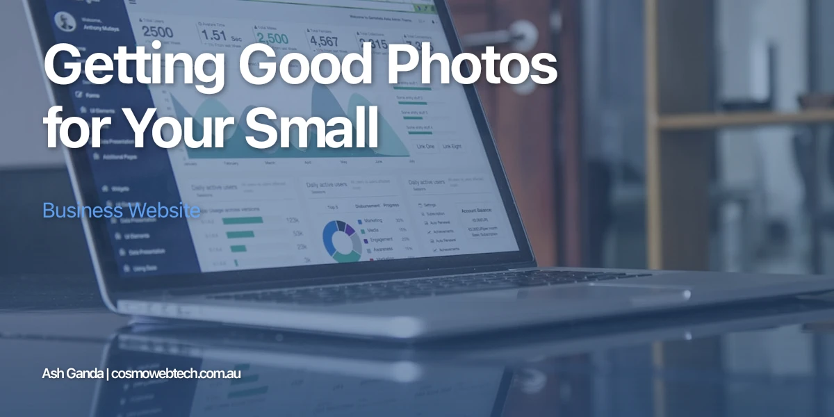 Getting Good Photos for Your Small Business Website