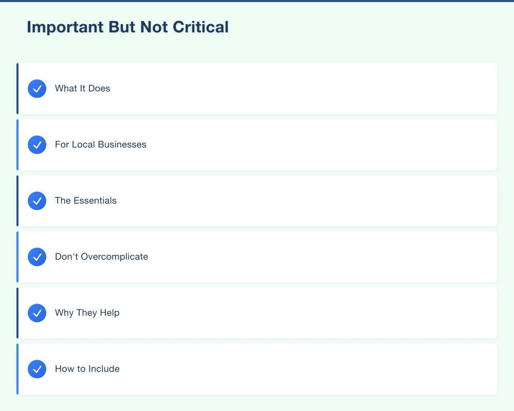 Important But Not Critical Infographic