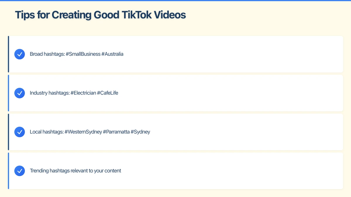 Content Ideas for Local Businesses Infographic
