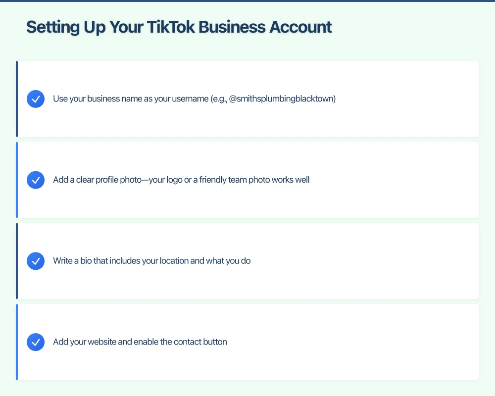 Why TikTok Works for Local Businesses Infographic
